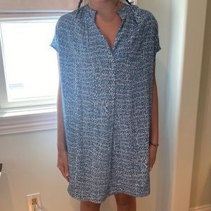 silk t-shirt dress. never worn